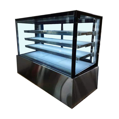 22.7 CU.FT Refrigerated Pastry Display Case Chiller 4 Layers