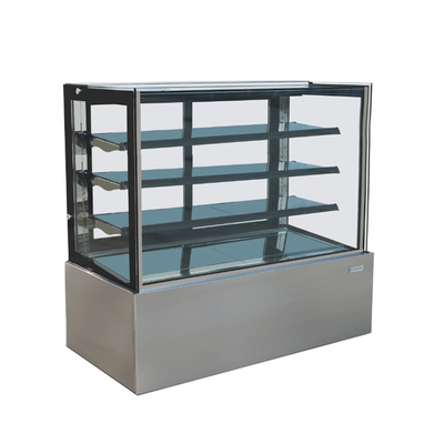 Japanese Style Ventilated Refrigerated Bakery Display Case Pastry Showcase 185Kg
