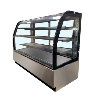 High quality cake display refrigerator fridge glass door fridge  refrigerated display case with CE/ETL
