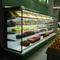 Supermarket multi decks upright dairy products open display refrigerator