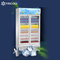 Supermarket 2 Glass Door Merchandiser Refrigerator Cooler UL-471 NSF-7