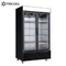 CE ETL 1/3 HP 2 Glass Door Refrigerator Merchandiser 423 Lbs