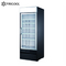 4 Shelves Glass Door Merchandisers R290 GAS Upright Showcase Fridge