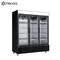 CE ETL Single Temperature 3 Glass Door Merchandisers 280kg Freezer 280kg