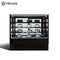 front-opening flat glass cake showcase pastry cabinet with  CE/ETL