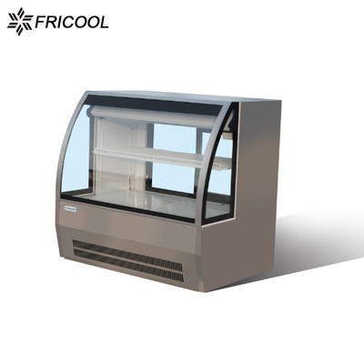 R134a Refrigerated Deli Case Secop Showcase Cake Chiller