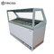 R290 Ice Cream Display Freezer Gelato Display Cooler With 6 Trays