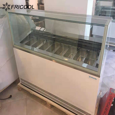 R290 il refrigerante 12*1/3 filtra liberamente il congelatore CFC dell'esposizione del gelato di Gelato